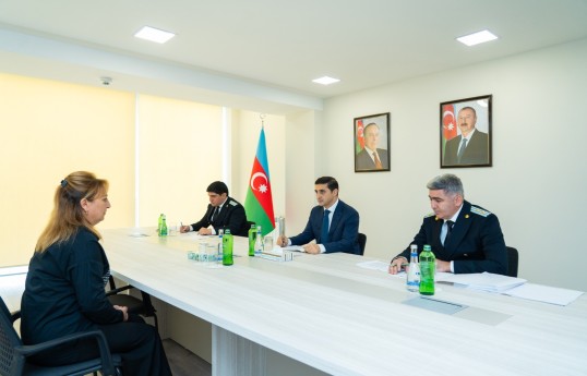 Nazir Fərid Əhmədov Xankəndidə vətəndaşları qəbul edib