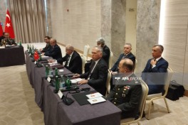 Şuşada Azərbaycan, Türkiyə və Gürcüstan müdafiə nazirlərinin üçtərəfli görüşü keçirilib - FOTO  - YENİLƏNİB  - VİDEO 