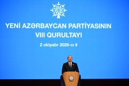 Yeni Azərbaycan Partiyasının VIII Qurultayı keçirilib - YENİLƏNİB-2 
