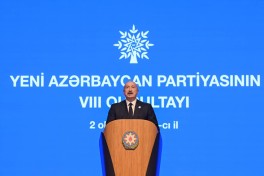 Yeni Azərbaycan Partiyasının VIII Qurultayı keçirilib - YENİLƏNİB-2 