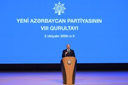 Yeni Azərbaycan Partiyasının VIII Qurultayı keçirilib - YENİLƏNİB-2 