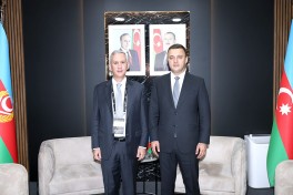 MN-in Baş direktoru “ADEX 2026” sərgisində görüşlər keçirib