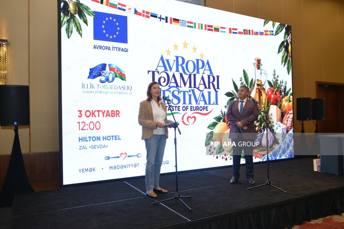 Bakıda ənənəvi “Avropa Təamları” Kulinariya Festivalının 4-cü buraxılışı keçirilir - <span class="red_color">FOTO