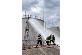 FHN Qaz Emalı Zavodunda yanğın-taktiki təlim keçirib