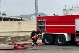 FHN Qaz Emalı Zavodunda yanğın-taktiki təlim keçirib