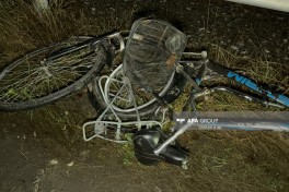 Ucarda avtomobil velosipedçini vuraraq öldürüb