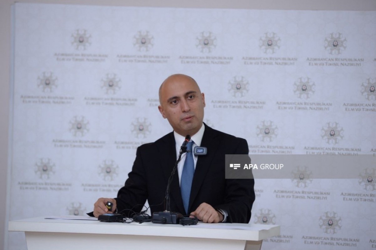 Minister of Science and Education Emin Amrullayev