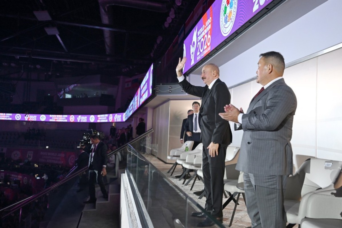 President Ilham Aliyev attended opening ceremony of World Judo Championships - <span class="red_color">UPDATED-1