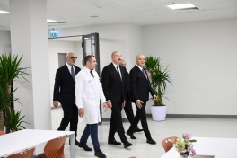 Prezident İlham Əliyev Pirallahı Sənaye Parkında dərman istehsalı müəssisəsinin açılışında iştirak edib - FOTO 