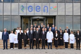 Prezident İlham Əliyev Pirallahı Sənaye Parkında dərman istehsalı müəssisəsinin açılışında iştirak edib - FOTO 