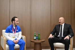 Prezident İlham Əliyev cüdo üzrə dünya çempionatının açılış mərasimini izləyib - YENİLƏNİB-1 