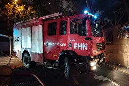 Bakıda çoxmərtəbəli yaşayış binasında yanğın olub - FOTO 