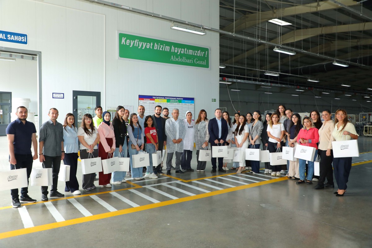 “Azərsun Holdinq” Təmizlik Kağızları Fabrikinə mediatur keçirib - <span class="red_color">FOTO