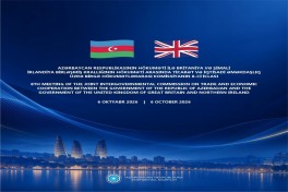 Azərbaycan-Böyük Britaniya Birgə Hökumətlərarası Komissiyasının iclası keçirilir - FOTO 