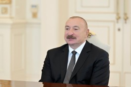 Prezident İlham Əliyev Böyük Britaniyanın ticarət üzrə dövlət nazirini qəbul edib