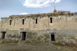 Alban-Udi Dini İcmasının nümayəndələri Laçındakı Ağoğlan Monastırını ziyarət ediblər - FOTO 
