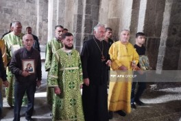 Alban-Udi Dini İcmasının nümayəndələri Laçındakı Ağoğlan Monastırını ziyarət ediblər - FOTO  - YENİLƏNİB 