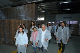 “Azərsun Holdinq” Təmizlik Kağızları Fabrikinə mediatur keçirib - FOTO 