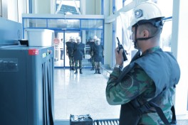 Naxçıvan Hava Limanında fövqəladə hallara hazırlıq üzrə birgə məşq keçirilib