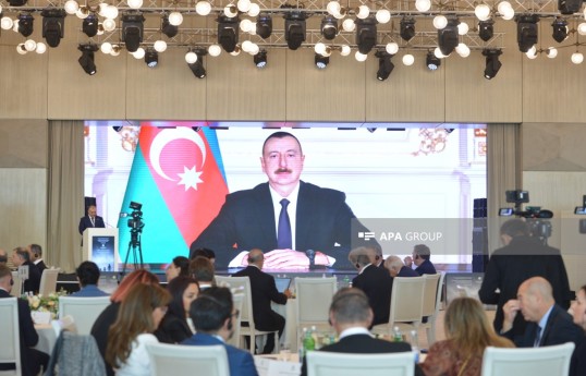 Prezident itkinlərlə bağlı Bakı Dialoqu çərçivəsində IV Beynəlxalq Konfransın iştirakçılarına müraciət ünvanlayıb - YENİLƏNİB 