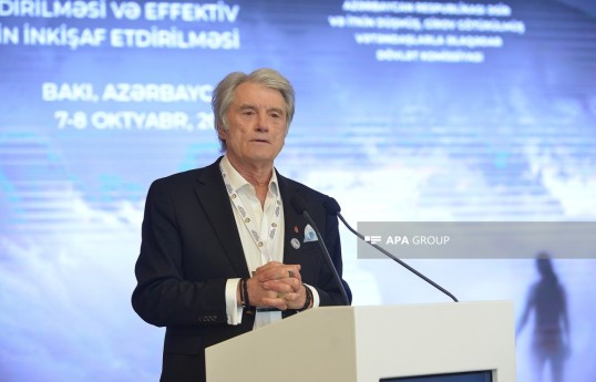 Ukraynanın sabiq prezidenti Viktor Yuşşenko