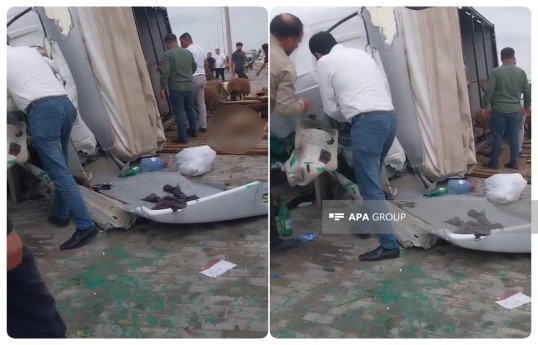 Bakı-Qazax yolunda maşın aşıb - FOTO 