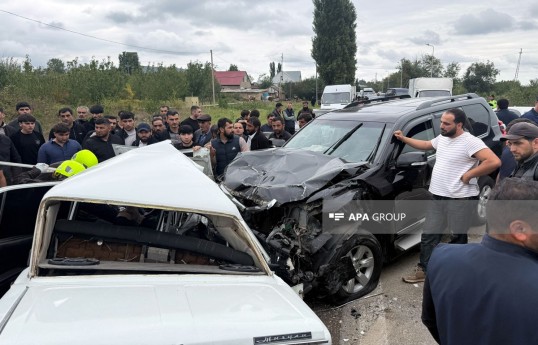 Qubada yol qəzasında bir nəfər ölüb, 1 nəfər xəsarət alıb- FOTO 
