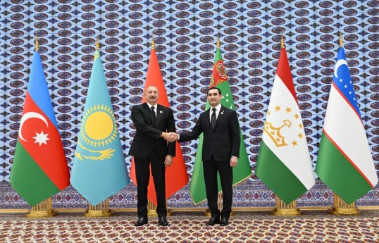 Prezident İlham Əliyev, Türkmənistan Prezidenti Sərdar Berdiməhəmmədov