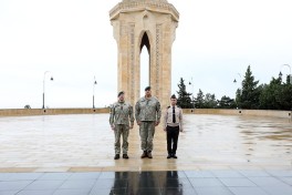 Litva Hərbi Akademiyasının nümayəndə heyəti Azərbaycanda səfərdə olub