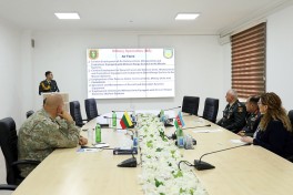 Litva Hərbi Akademiyasının nümayəndə heyəti Azərbaycanda səfərdə olub