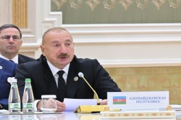 Türkmənbaşıda Azərbaycan və Mərkəzi Asiya Dövlət başçılarının 8-ci Məşvərət görüşü keçirilib, Prezident tədbirdə çıxış edib - YENİLƏNİB-1 