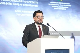İtkin düşmüş şəxslər üzrə beynəlxalq konfransda humanitar əməkdaşlığın gücləndirilməsi müzakirə olunub - FOTO 
