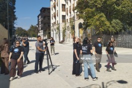 Beynəlxalq səyyahlar Şuşada olublar - FOTO  - YENİLƏNİB 