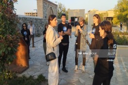 Beynəlxalq səyyahlar Ağdamda olublar - FOTO  - YENİLƏNİB 