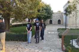 Beynəlxalq səyyahlar Ağdamda olublar - FOTO  - YENİLƏNİB 