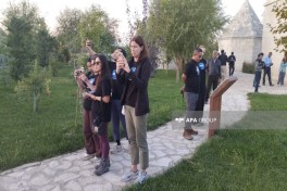 Beynəlxalq səyyahlar Ağdamda olublar - FOTO  - YENİLƏNİB 