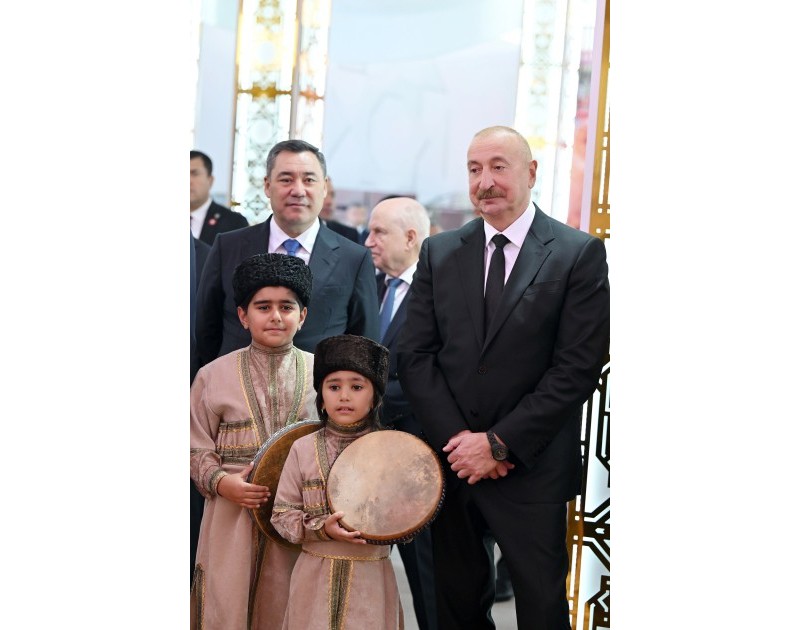 Prezident İlham Əliyev MDB Ölkələrinin Milli Kulinariya Festivalı ilə tanış olub, rəsmi qəbulda iştirak edib