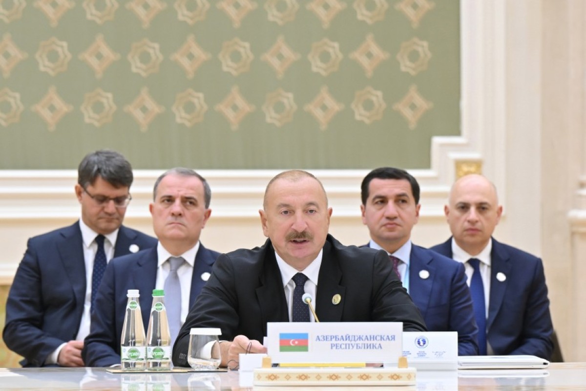 Prezident: Xəzərə dair qərarların yerinə yetirilməsi üzrə daimi əməkdaşlıq və nəzarət mexanizminin yaradılması zəruridir