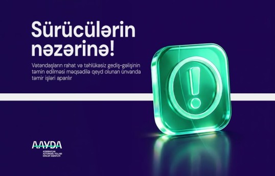 Bakıda daha bir küçədə nəqliyyatın hərəkəti məhdudlaşdırılır