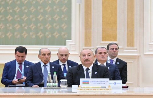 Türkmənbaşıda MDB Dövlət Başçıları Şurasının geniş tərkibdə iclası keçirilib, Prezident tədbirdə iştirak edib - YENİLƏNİB 