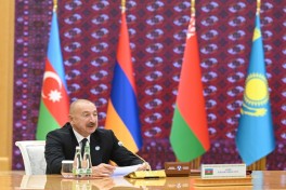 Prezident İlham Əliyev MDB Dövlət Başçıları Şurasının məhdud tərkibdə iclasında iştirak edib - YENİLƏNİB-1  - FOTO 