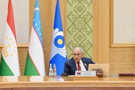 Prezident İlham Əliyev MDB Dövlət Başçıları Şurasının məhdud tərkibdə iclasında iştirak edib - YENİLƏNİB-1  - FOTO 