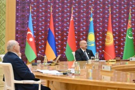 Prezident İlham Əliyev MDB Dövlət Başçıları Şurasının məhdud tərkibdə iclasında iştirak edib - YENİLƏNİB-1  - FOTO 