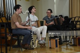 Bakıda “İsveçrə və Azərbaycan musiqisi dialoqda” adlı tədbir keçirilib - FOTO 