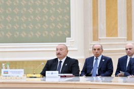 Türkmənbaşıda MDB Dövlət Başçıları Şurasının geniş tərkibdə iclası keçirilib, Prezident tədbirdə iştirak edib - YENİLƏNİB 