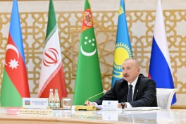 Türkmənbaşıda Xəzər Ekoloji Sammitinin geniş tərkibdə iclası keçirilib, Prezident tədbirdə çıxış edib - YENİLƏNİB 