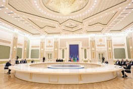 Türkmənbaşıda Xəzər Ekoloji Sammitinin geniş tərkibdə iclası keçirilib, Prezident tədbirdə çıxış edib - YENİLƏNİB 