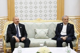 Prezident İlham Əliyev Məsud Pezeşkianla görüşüb - YENİLƏNİB 