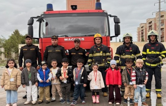 FHN-in Dövlət Yanğından Mühafizə Xidməti növbəti “açıq qapı günü” tədbirləri keçirib