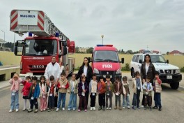 FHN-in Dövlət Yanğından Mühafizə Xidməti növbəti “açıq qapı günü” tədbirləri keçirib
